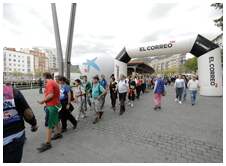 Foto 24 de la galería del llegada | 12:00 h -12:45 h |  Galería 2 - Subida a Artxanda 2015