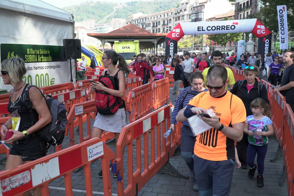 Foto 609 de la llegada - Galería 1 de Subida a Artxanda 2018