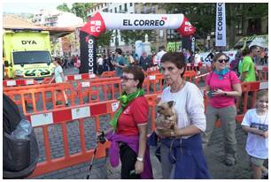 Foto 360 de la llegada - Galería 2 de Subida a Artxanda 2018